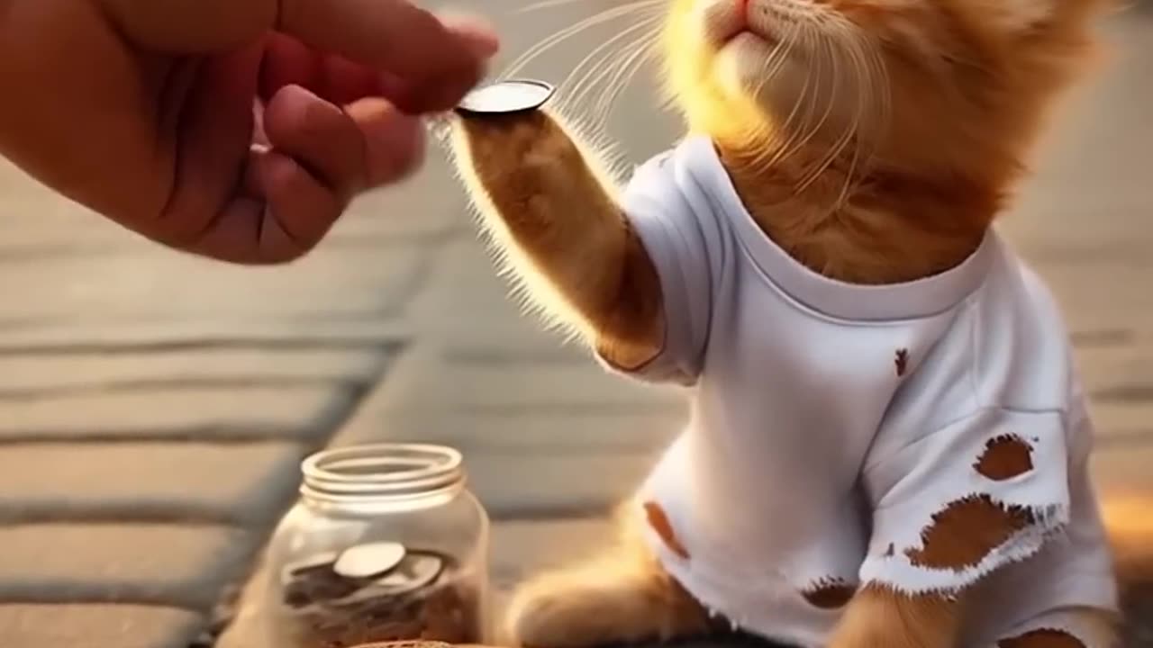 Poor Cat Was Mocked By Friends For Not Having Nice Toys