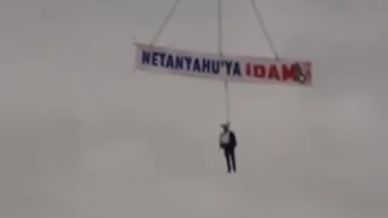 NetanyahuEffigyTurkey