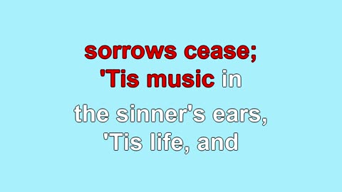 O For A Thousand Tongues To Sing 4 Verses