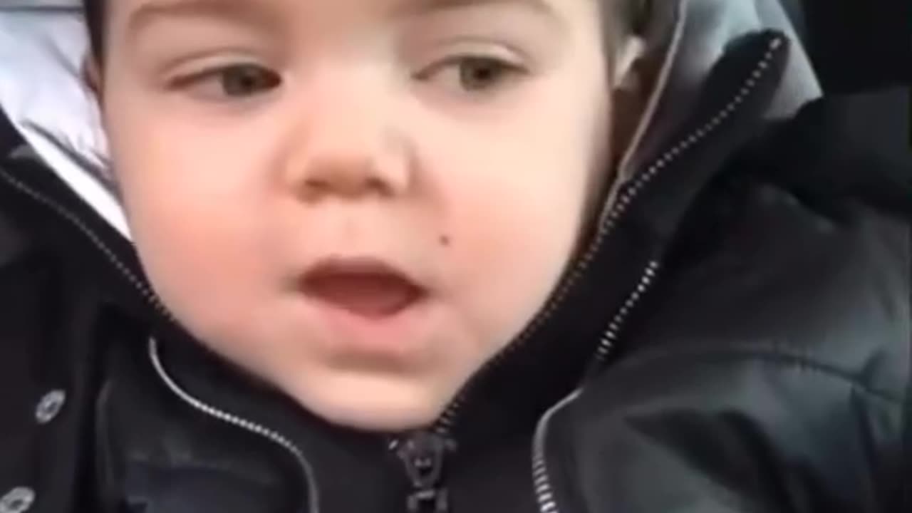 Italians Are Born Not Made. Adorable Italian Little Boy Shows His Italian Side! Funny Italy