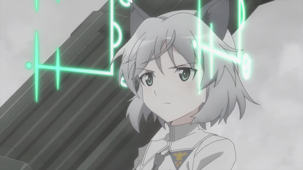 Strike Witches: Road to Berlin - Eila and Sanya encounter a Neuroi