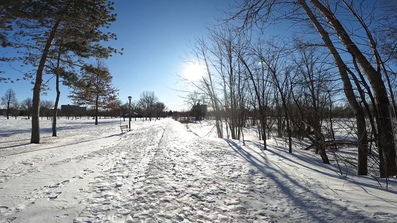 ❄️2025☃️03-07☀️ Winter Season ⛷️Hiking On Water @ Britannia Park & Beach Part 3 In Ottawa 🍁 Canada 🪵