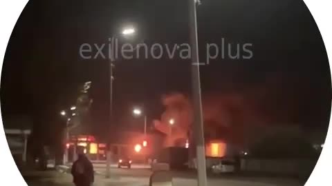 💥🔥 UAV hit an oil depot in the city of Uryupinsk, Volgograd Region.
