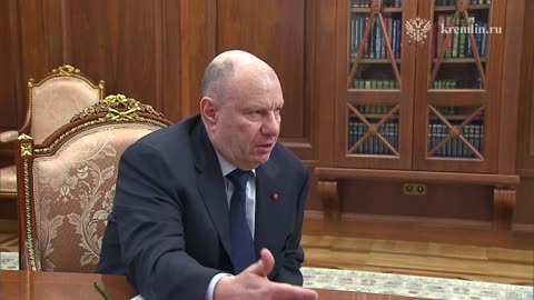 Владимир Путин провёл встречу с главой «Норникеля» Владимиром Потаниным