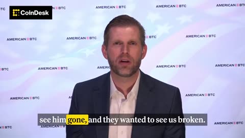 Eric Trump on taking on the big banks