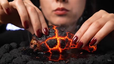 Chicken Drumstick Made Of Lava!