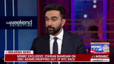 Zorhan Mamdani says Mayor Eric Adams Record Is Extreme 
