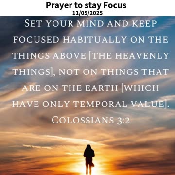 Prayer to stay Focus #youtubeshorts #grace #jesus #mercy #faith #fyp #trust #joy #bless #focus #love