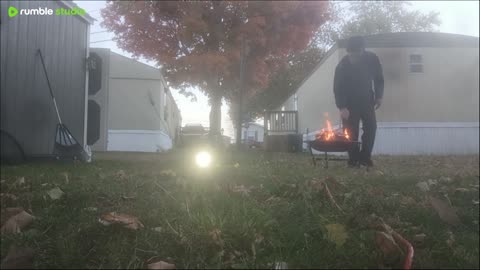 Halloween fire stream