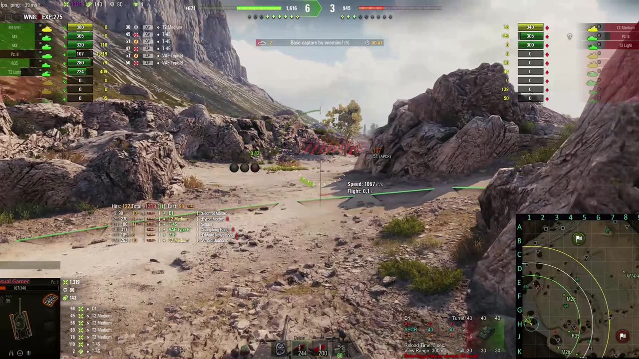 World of Tanks Panzer II Smashes Enemies - 1,577 DAMAGE & 3 KILLS!