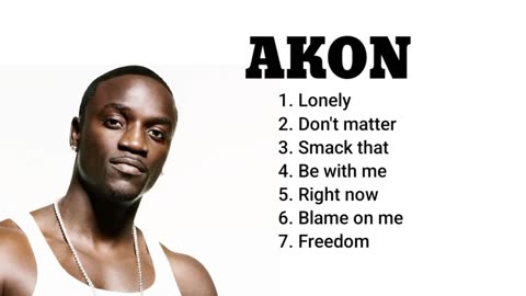 BEST OF AKON SONGS _ GREATEST EVER HITS _ American vibes
