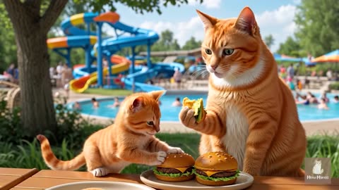 Mama Cat Sells Steamed Buns to Buy Kitten a New Toy Bicycle – Heartwarming Story! 😻🚲💕Trending