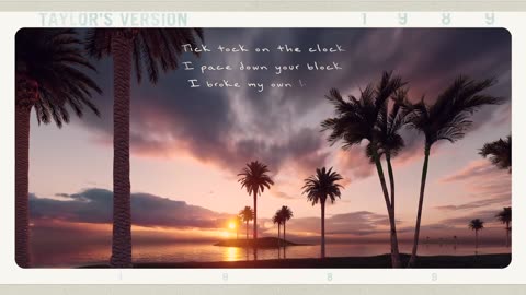 Taylor Swift - Suburban Legends (Taylor's Version) (From The Vault) (Lyric Video)