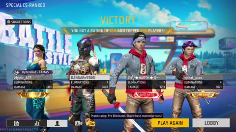 Free fire 🔥 max game is very interesting