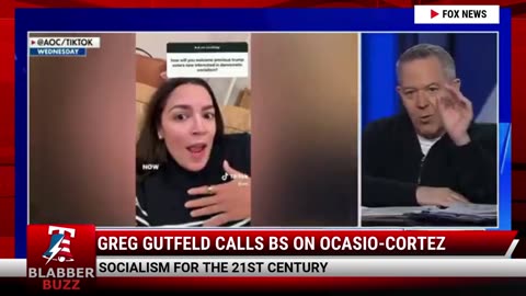 Greg Gutfeld Calls BS on Ocasio-Cortez