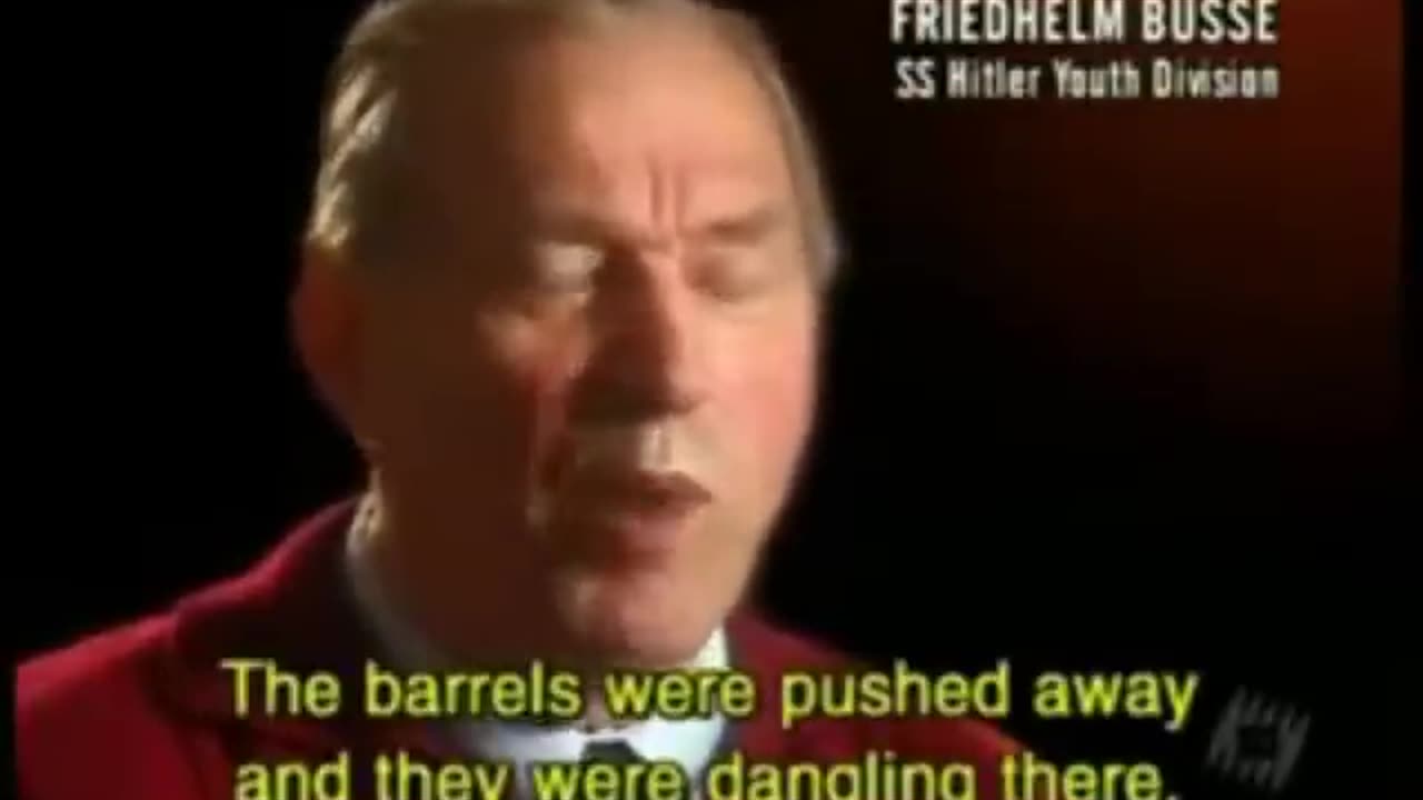 German soldiers interview