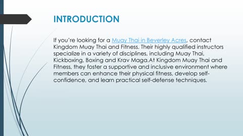 Best Muay Thai in Beverley Acres