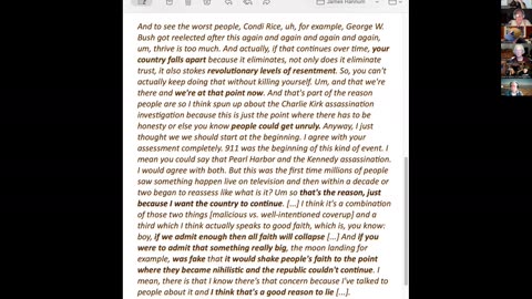 Boston 9/11 Truth discusses the Tucker Carlson 9/11 Episodes 10/23/2025