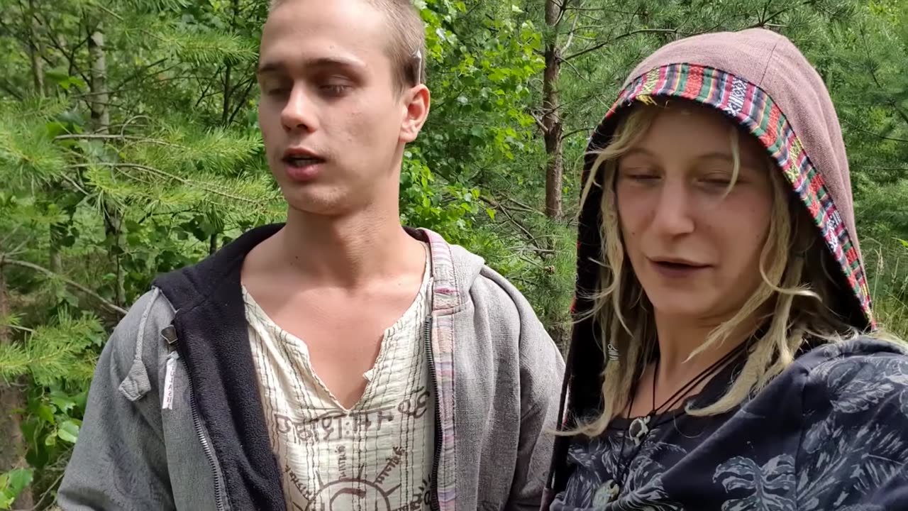 Dance! Mr Nature and I in the woods