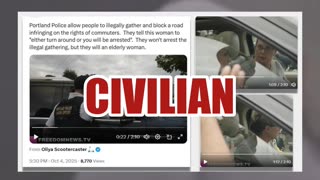 Fact Check: Video Does NOT Show Portland Cop Threatening ICE Agent With Arrest -- It's A Civilian