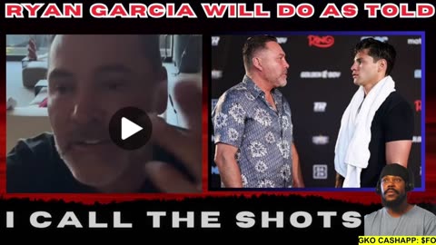 Oscar DECLARES Ryan Garcia vs. Jake Paul "NOT HAPPENING!"