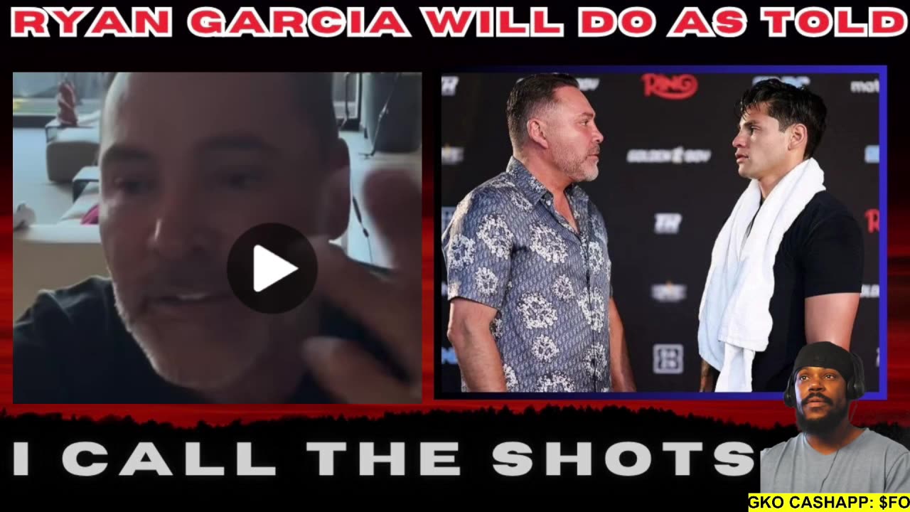 Oscar DECLARES Ryan Garcia vs. Jake Paul "NOT HAPPENING!"