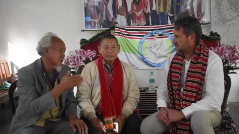 Longsing Bey - Orator of the Karbi/Mikir Mosera - their migration tale, interview