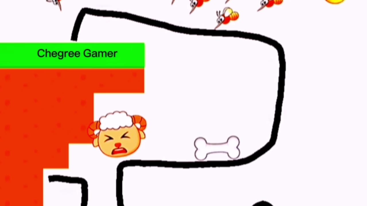 Doge vs Bees 🐝 Ultimate Save The Doge Game Challenge | Funny Viral Gaming Shorts | Chegree Gamer