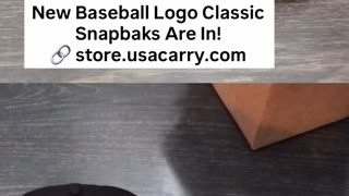 New USA Carry Baseball Logo Snapbacks are in!