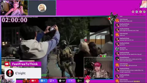ANTIFA PROTEST / RIOT COVERAGE PORTLAND ICE DEPORTATION FACILITY LIVE