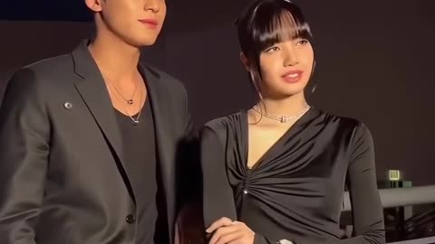 KIM MINGYU AND LISA OF BLACKPINK 🖤💗