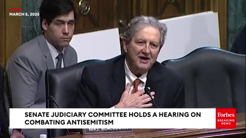 Applause Breaks Out When John Kennedy Grills Witness About Antisemitism On College Campuses