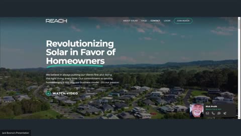 The REACH Solar Profile Discussion With Mr. Allen Frederickson 3