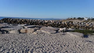 The Captain's View. South Carlsbad State Beach, South Ponto, Carlsbad, California.