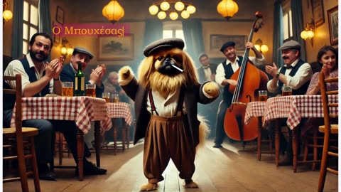 Οι σκυλόμαγκες χορεύουν ζεΪμπεκιά...