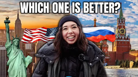 American Girl in Moscow Compares USA and Russia 🇺🇸🇷🇺