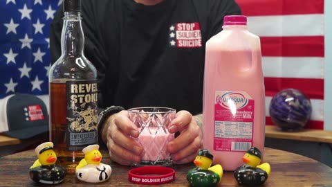 George Taylor - Revel Stoke Smoked Vanilla Whiskey & Strawberry Milk