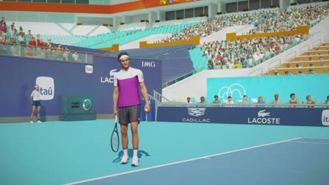 (PS5) Tennis World Tour 2 Online Match #5 [Federer vs Medvedev]