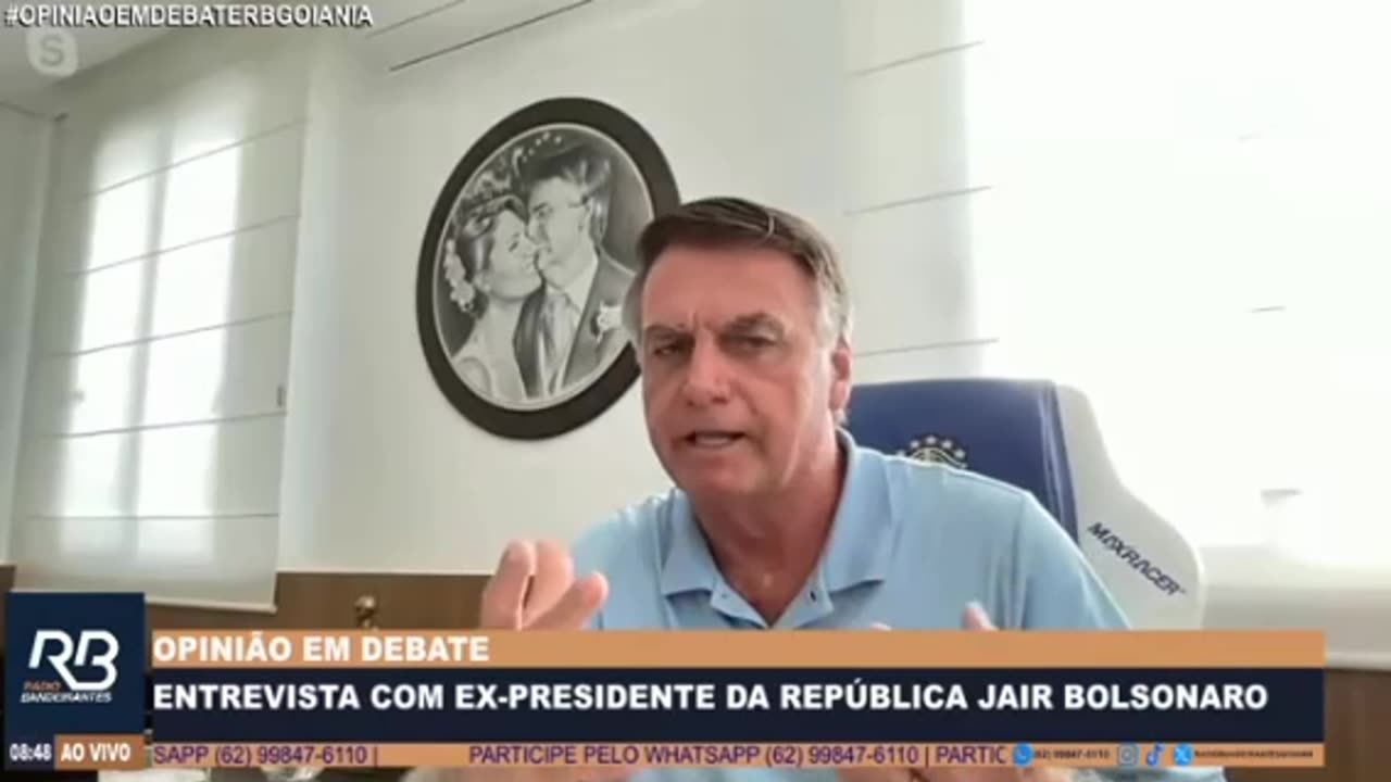 Entrevista Bolsonaro 32/01/2025