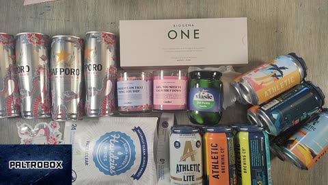 Paltrobox #445: Biogena One, Sapporo, Athletic Brewing, Candier & Handzies