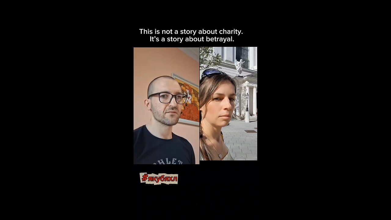 This is not a story about charity. It’s a story about betrayal.#jakubjahl