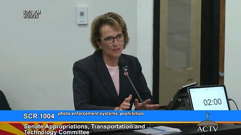Sen. Wendy Rogers: Photo Radar Doesn't Work. Let the VOTERS Decide!