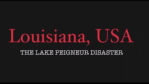 The Lake Peigneur Disaster