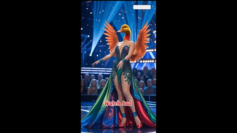 The Woman Performs a Fusion with a Sparrows duck on AGT #agt #americagottalent #magic #ai #talent