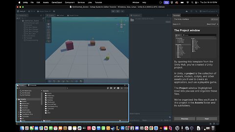 Learning how to use unity