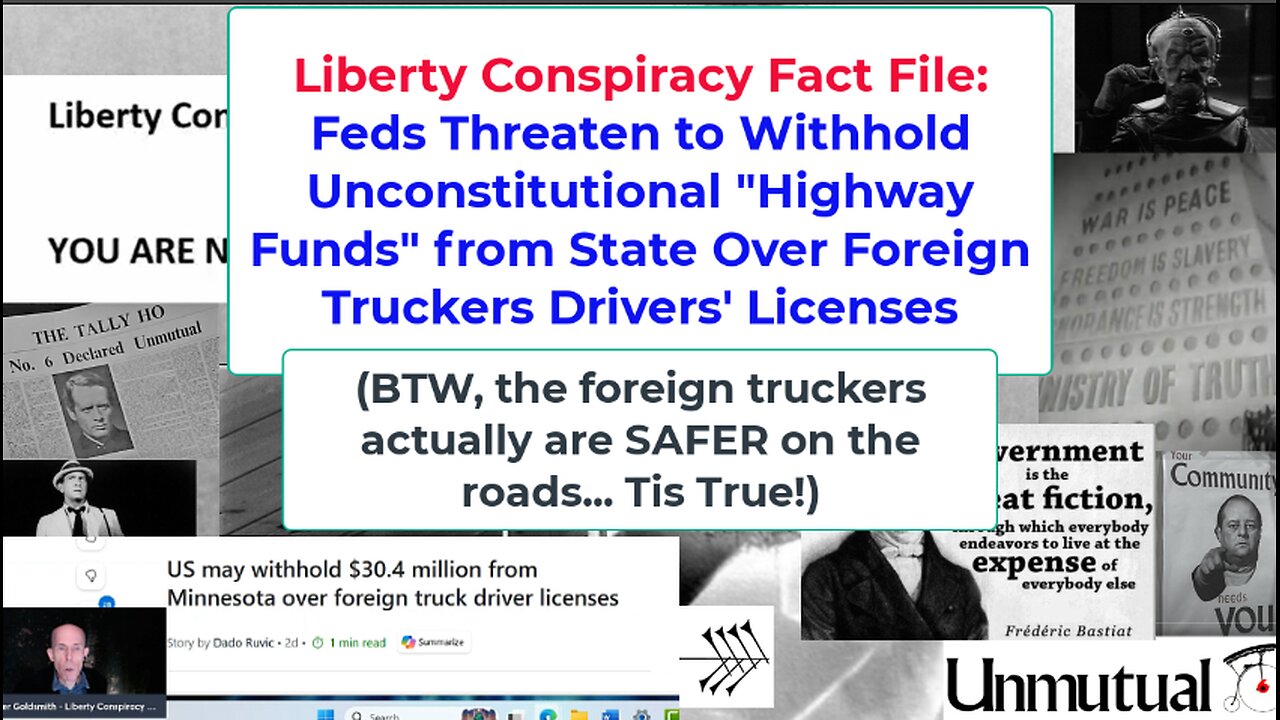 Fact File: Feds Threaten to Withhold Unconst Highway Funds Over Foreign Truckers