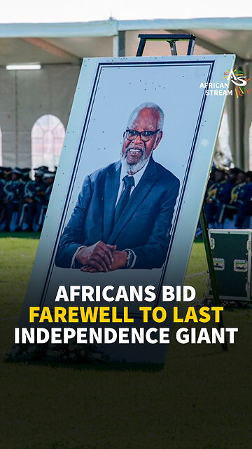 AFRICANS BID FAREWELL TO LAST INDEPENDENCE GIANT