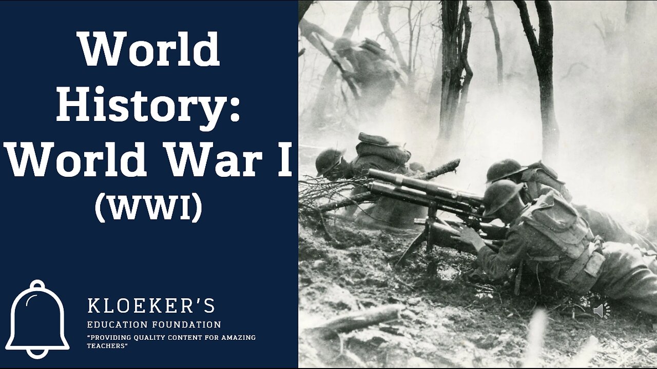 World History: World War I Lesson