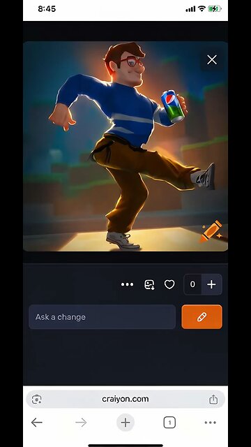 Me drinking Pepsi in #minecraft