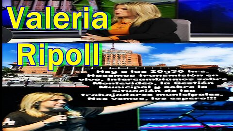 Valeria Ripoll sobre Montevideo: gestión municipal y situación de trabajadores municipales 20/09/25